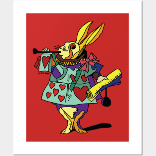 Alice In Wonderland - The White Rabbit Posters and Art